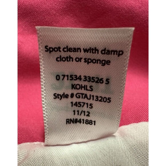 Jumping Beans girl size 2T-4T pink chin strap hat UPF 50 UV Protection - Picture 8 of 9